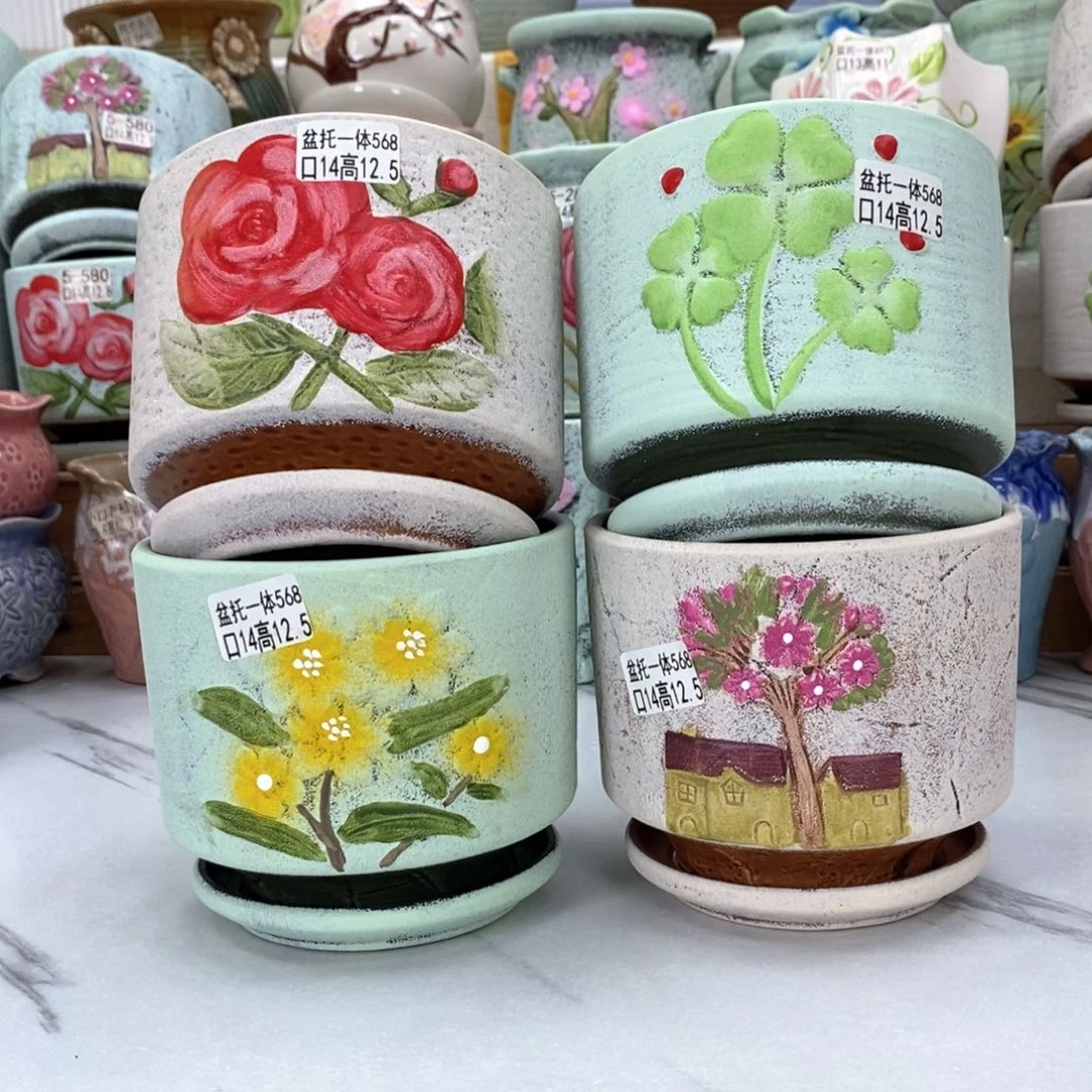 @陶瓷花盆@@5568