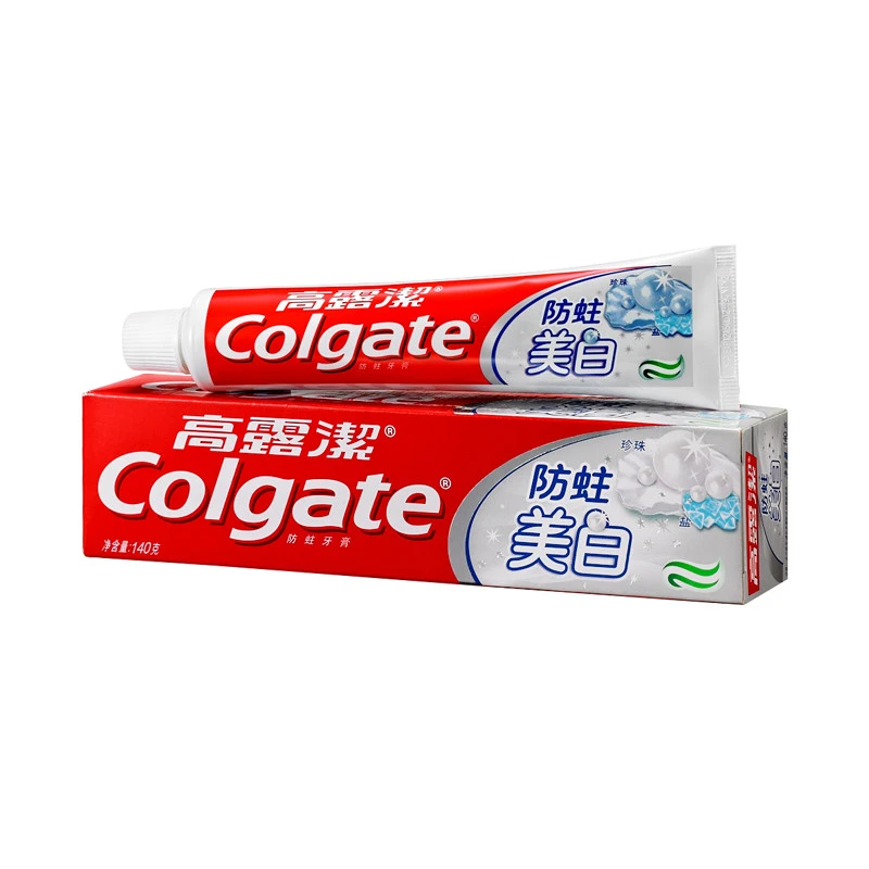 高露洁防蛀美白140g/支