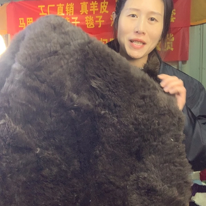 雪***8羊毛羊皮毛一体A425瑕疵品
