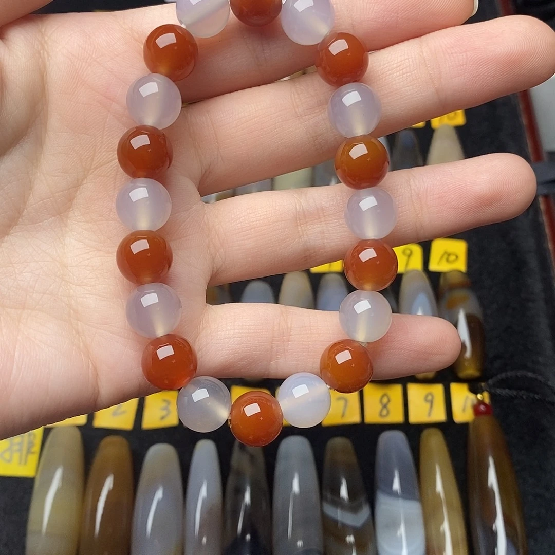 1***n玛瑙/玉髓未镶嵌颈饰