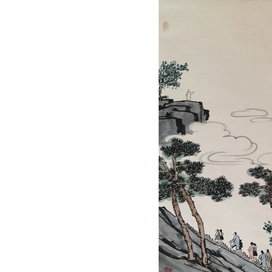 【辽拍】V250709-2-580《人物》（4.4平尺) 纸本镜片  DD4