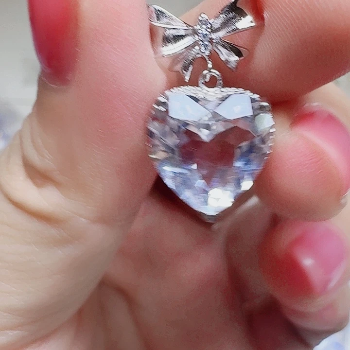 吊坠925银合成立方氧化锆