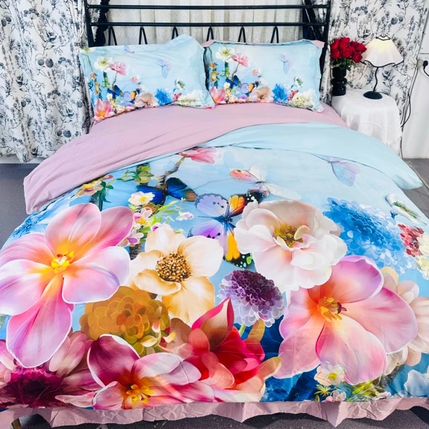 新款印花四件套,亲肤透气更舒适