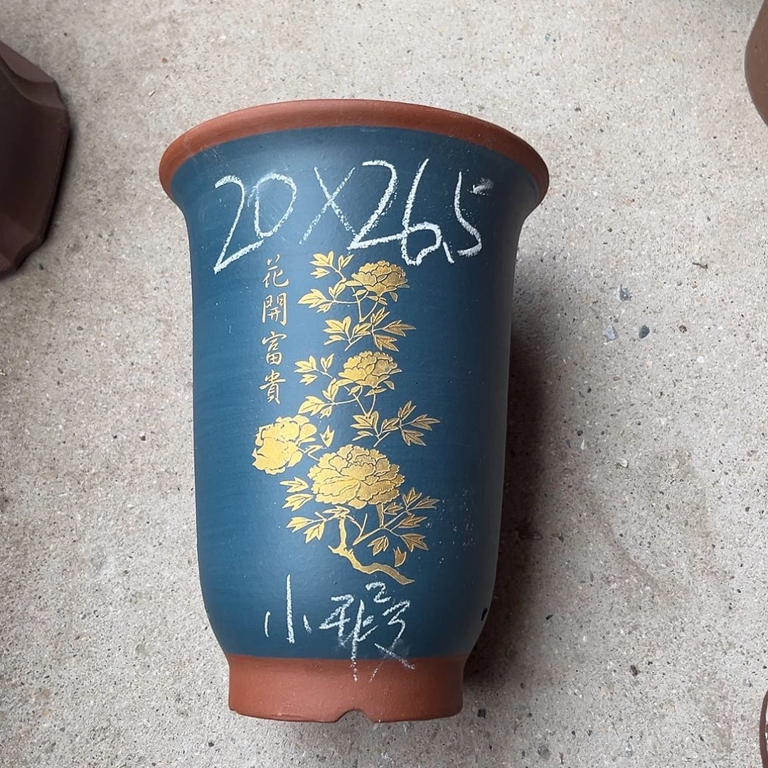 紫砂花盆宜兴紫砂花盆