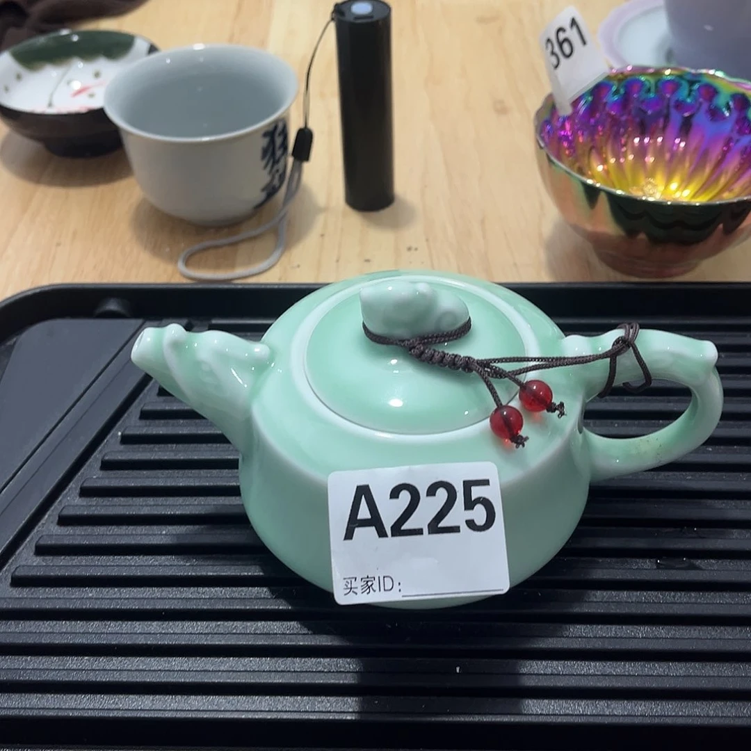 瓷片茶摆件工艺品摆件666