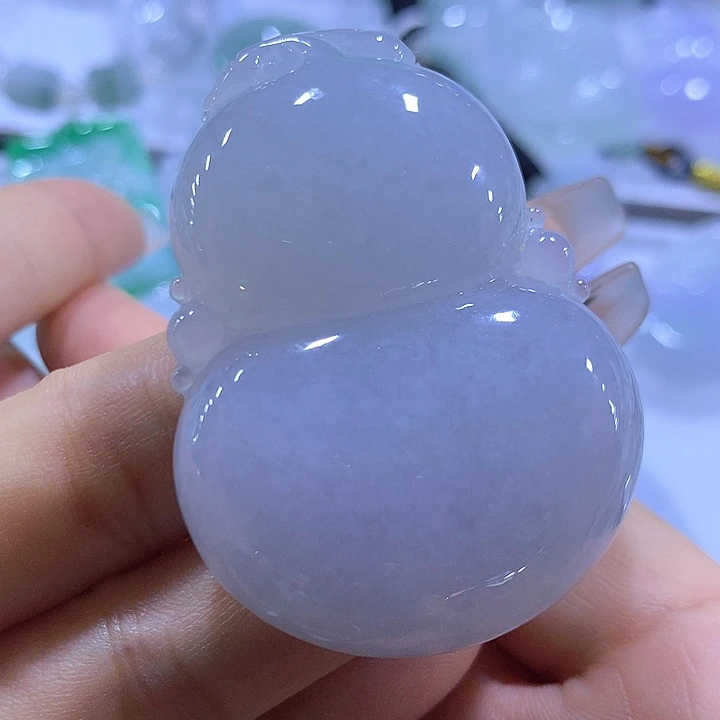 颈饰未镶嵌翡翠天然翡翠A货吊坠