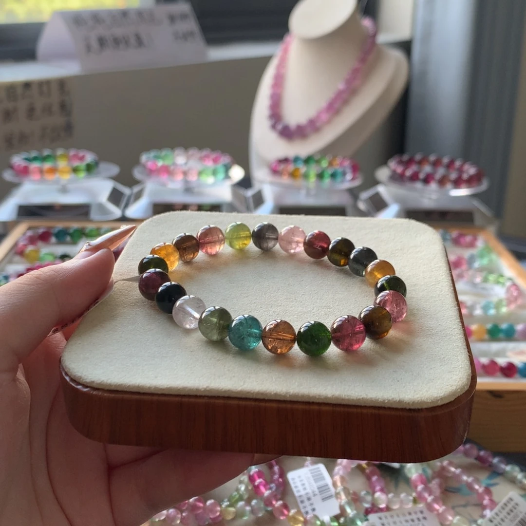 未镶嵌手链碧玺碧玺