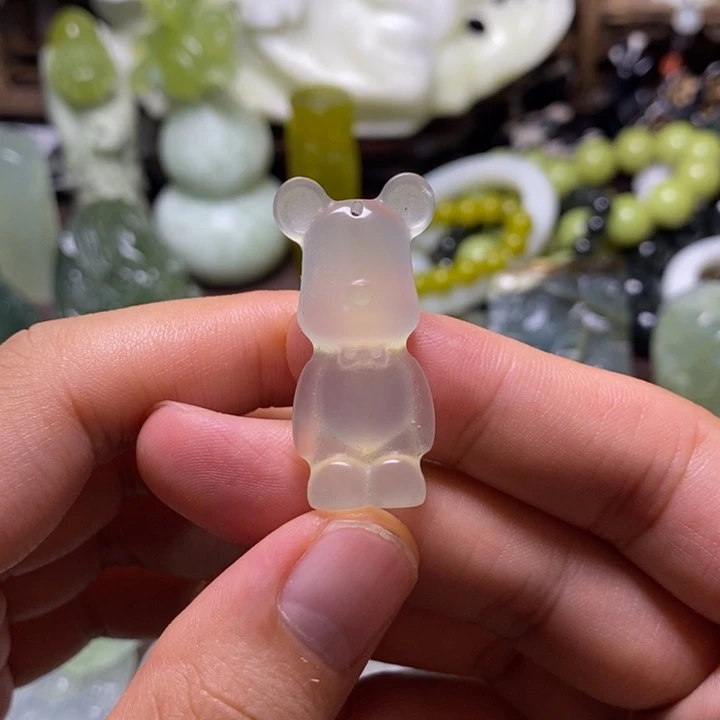 岫玉未镶嵌岫玉颈饰