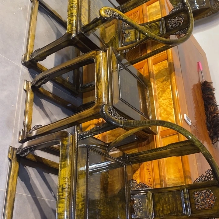 楠木皇宫椅三件套