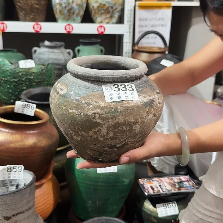 彩坛子333高度16口径12