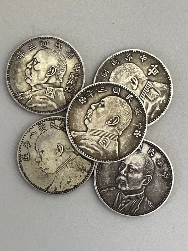 【青青甄选补贴】头头到手五枚多样性发货工艺品复古摆件