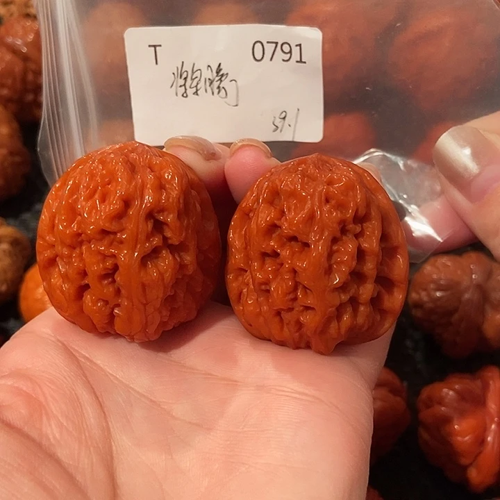 吊坠文玩核桃将军膀39