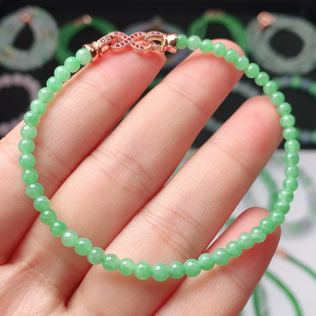 翡翠未镶嵌手链翡翠