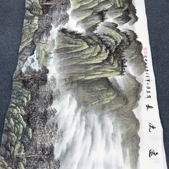 国画问**峒纯手绘作品欣赏图