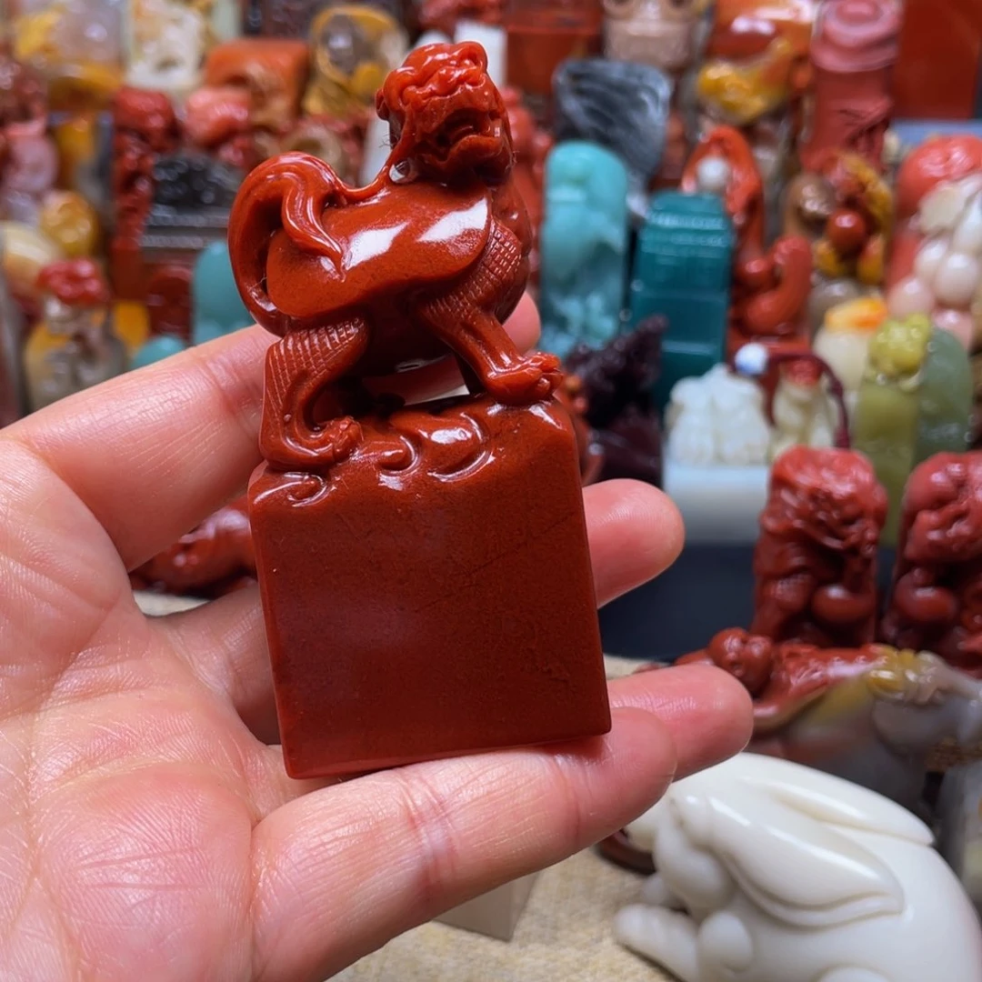 寿山石印石精美寿山