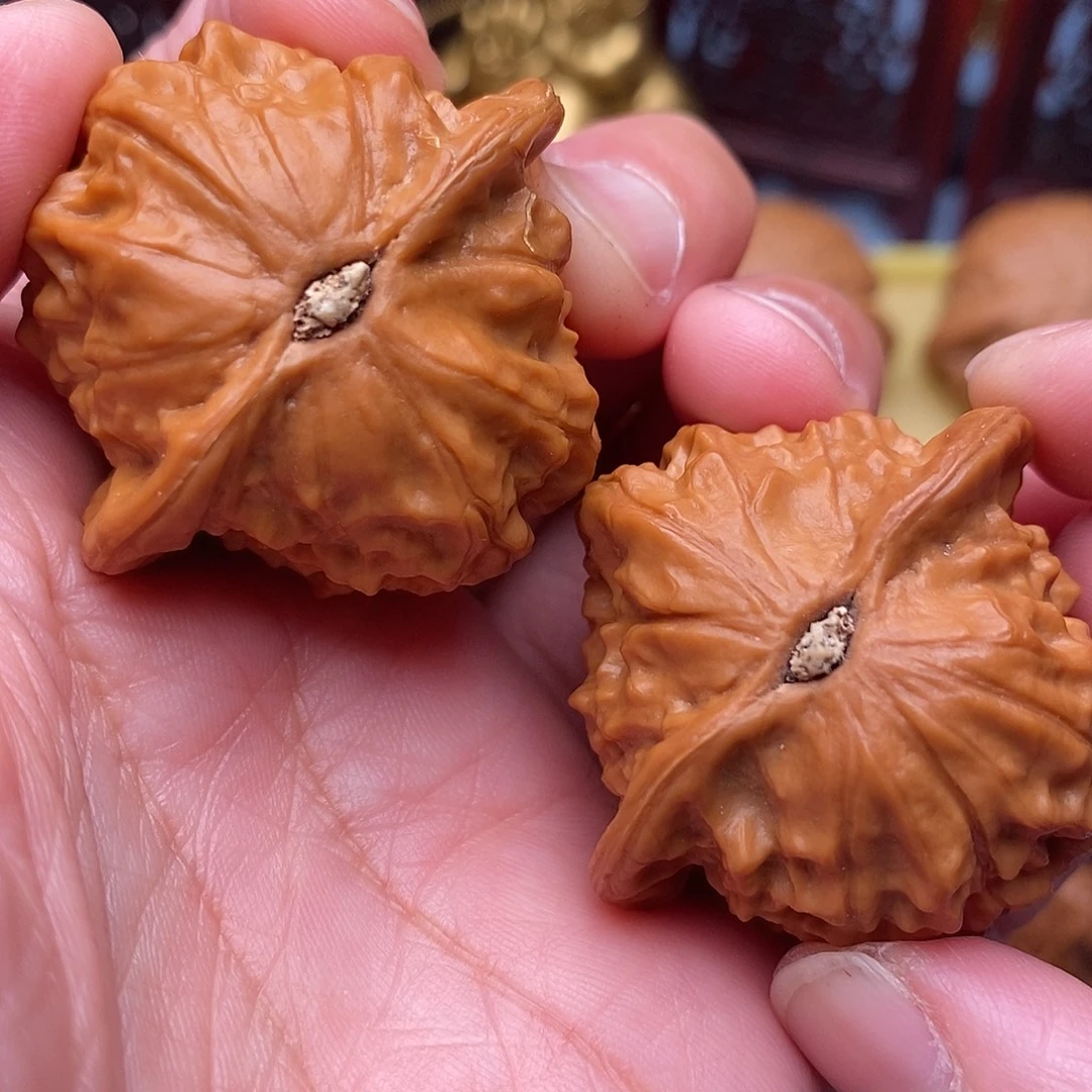 文玩核桃把件全品绝配瓷娃娃39.5尺