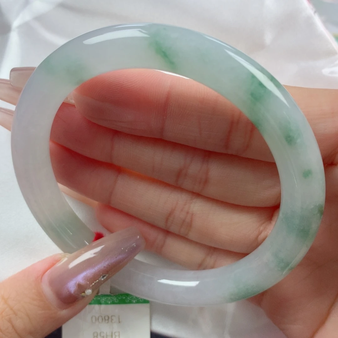 未镶嵌手镯翡翠缅甸天然翡翠A货58.8