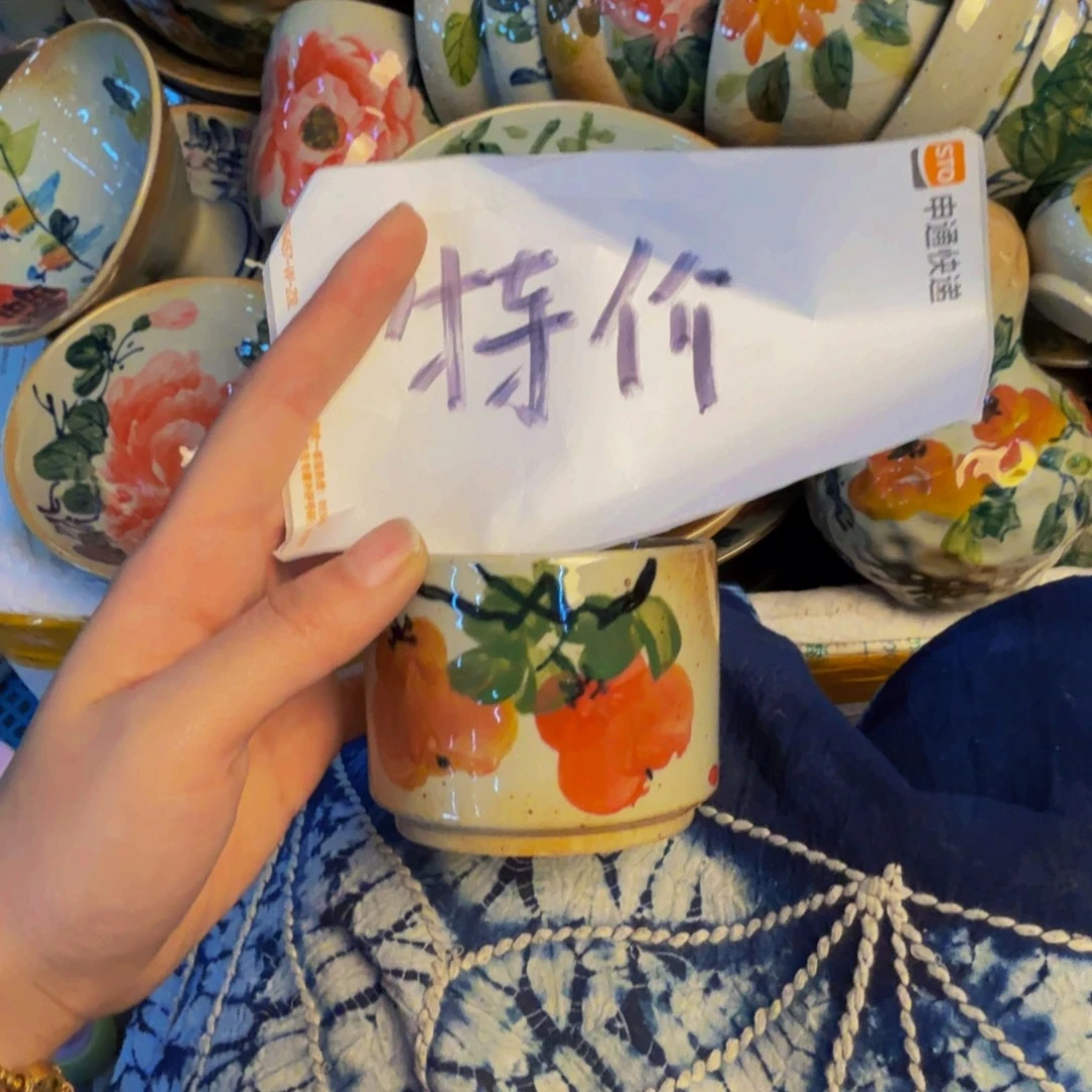 瓷片景德镇陶瓷手工手绘