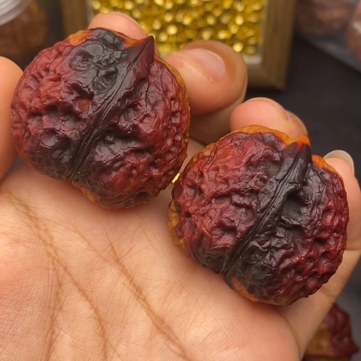 文玩核桃把件38尺铁锤