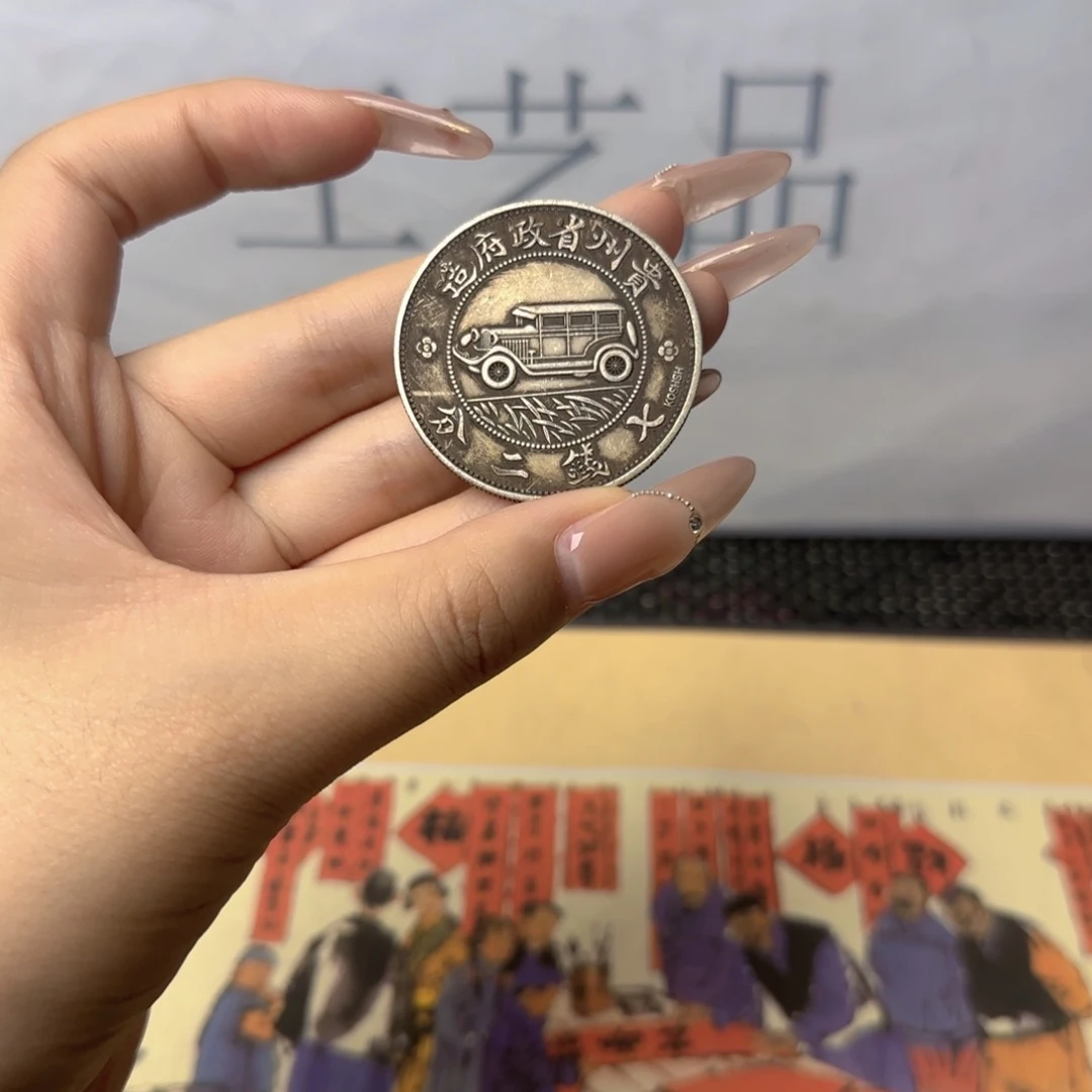 布硬币同圆形工品