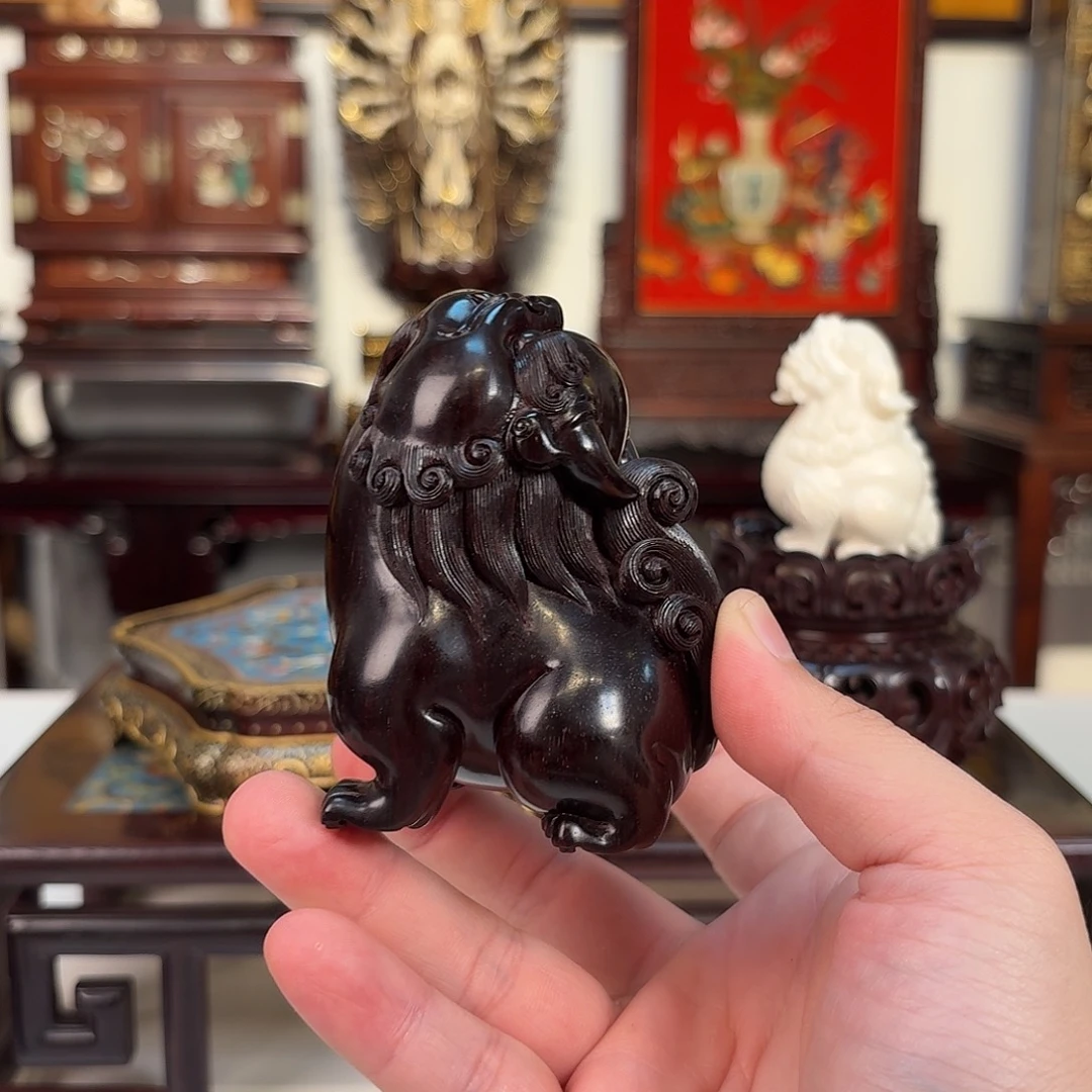 紫檀木类成套家具小叶紫檀貔貅