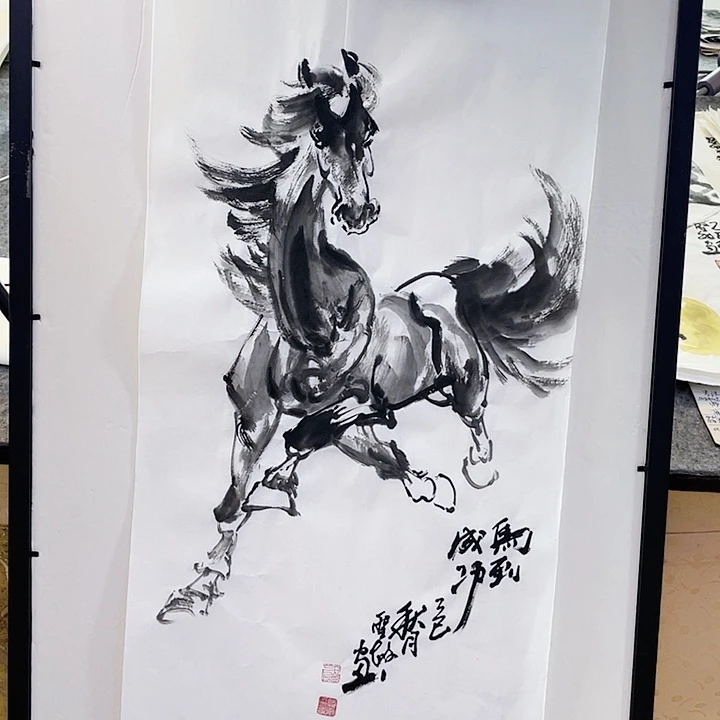 国画张圣敏先生纯手绘作品