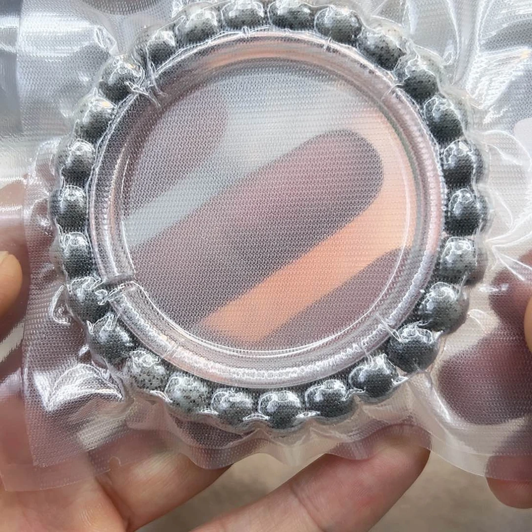 星月菩提手串66殿堂黑冰星月菩提单圈98