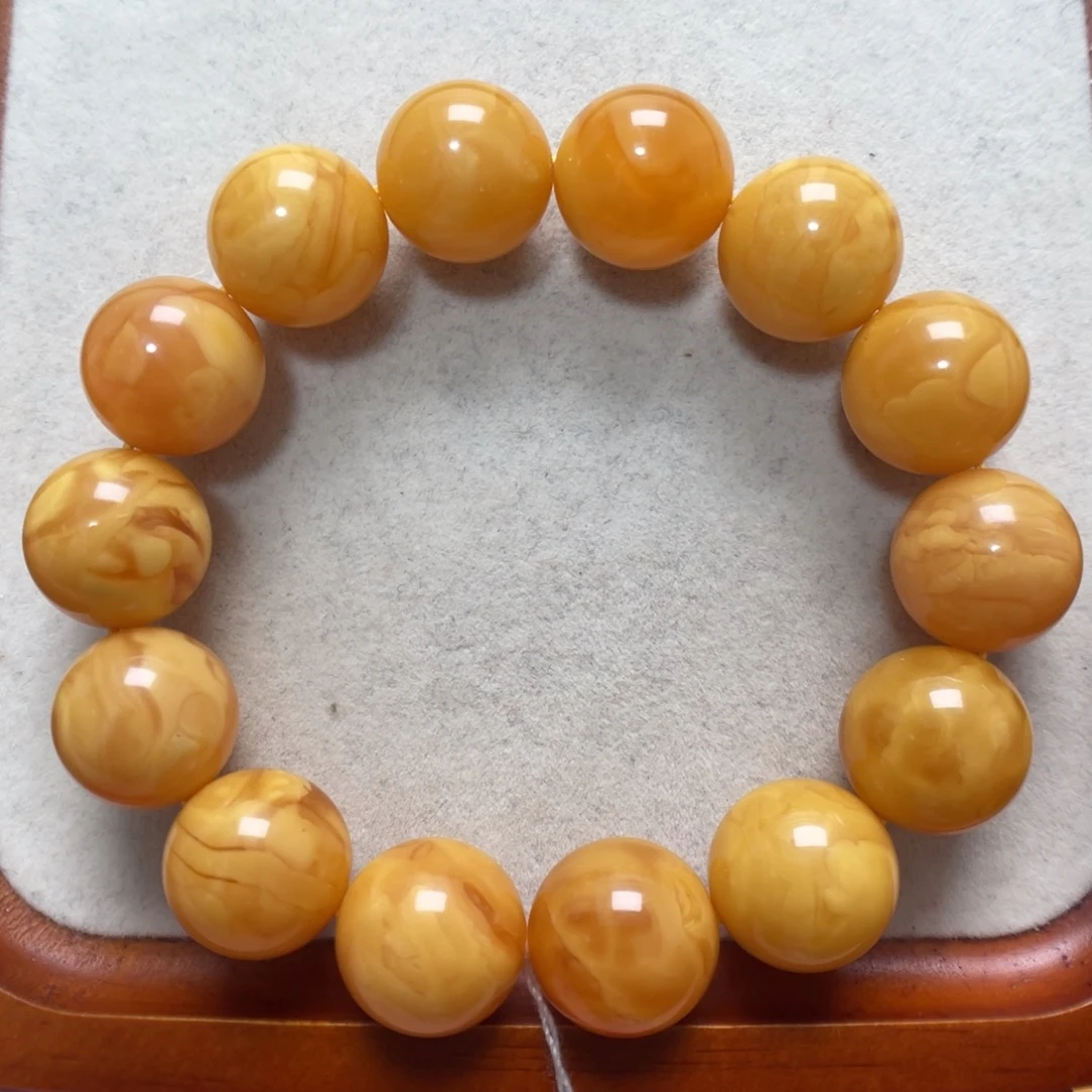 蜜蜡未镶嵌手串蜜蜡