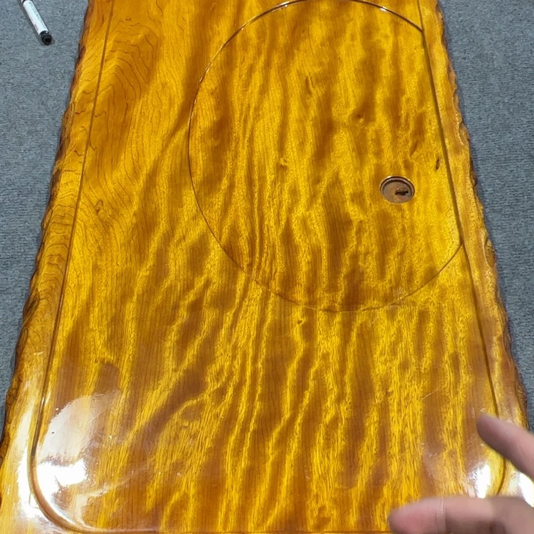 门***云实木茶盘整块实木