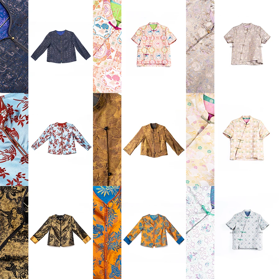 【青仓链接2708】（L-4XL）新中式 断码孤品女装