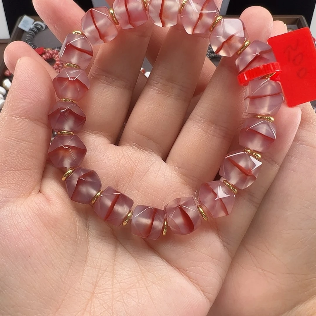玛瑙/玉髓未镶嵌手链