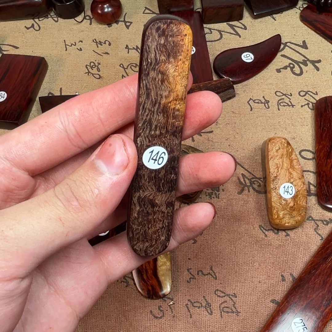 用***0把件小叶紫檀印度小叶紫檀