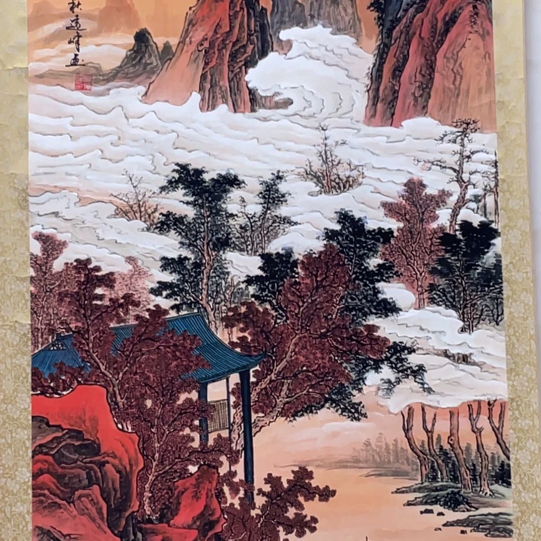 国画老师手笔手绘作品图N
