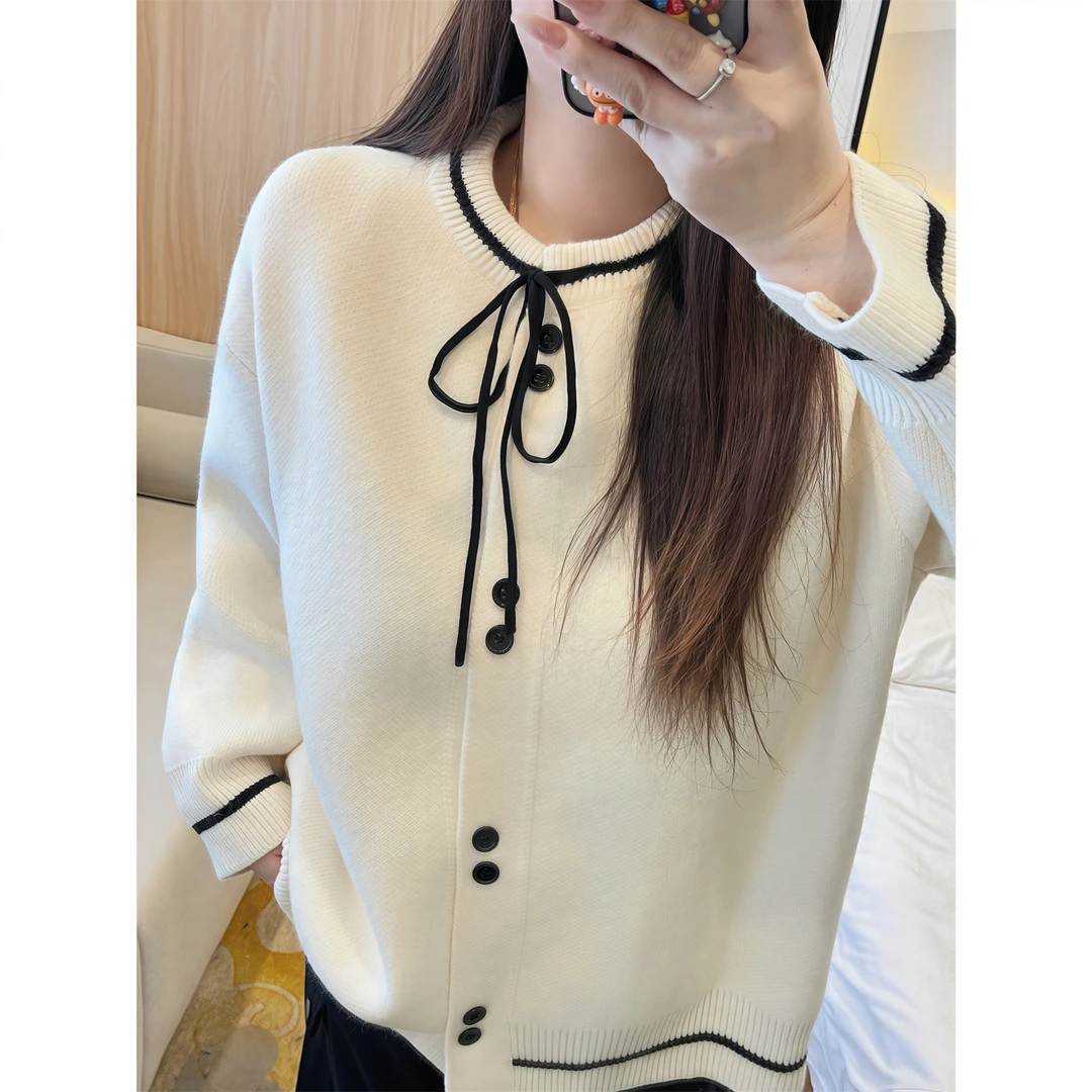 断码捡漏~小小爱意 / 温柔淑女长袖针织开衫11904花契200斤胖mm