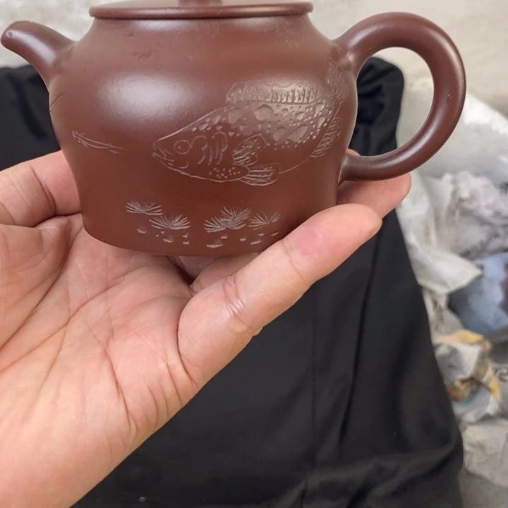 茶壶紫砂宜兴原矿手工紫砂qq