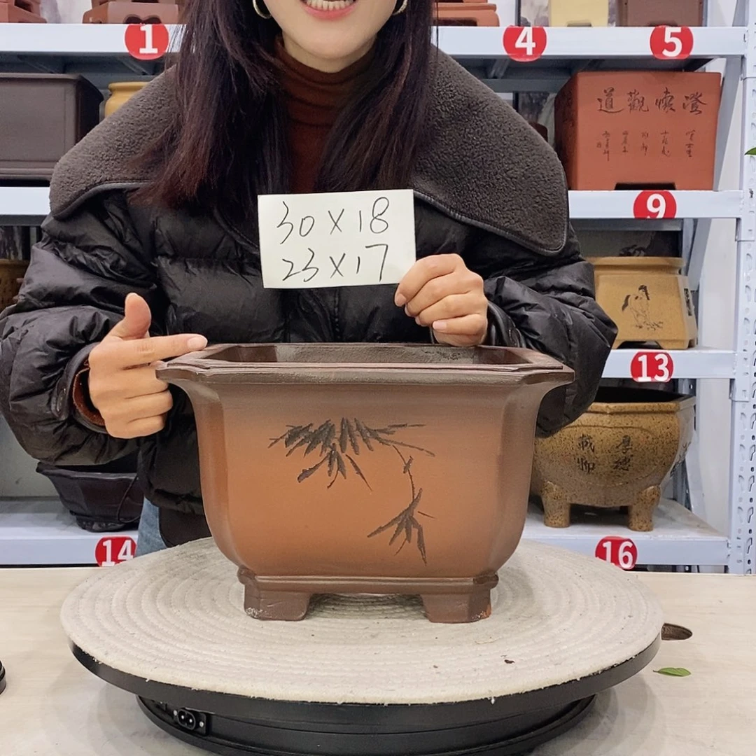 紫砂花盆紫砂花盆
