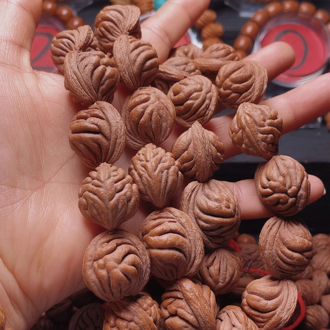 桃核手串脂*肌秦岭桃枭