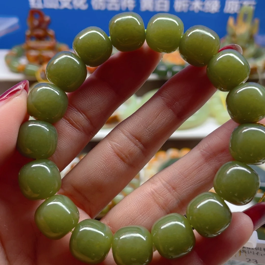 透闪石质玉未镶嵌手串