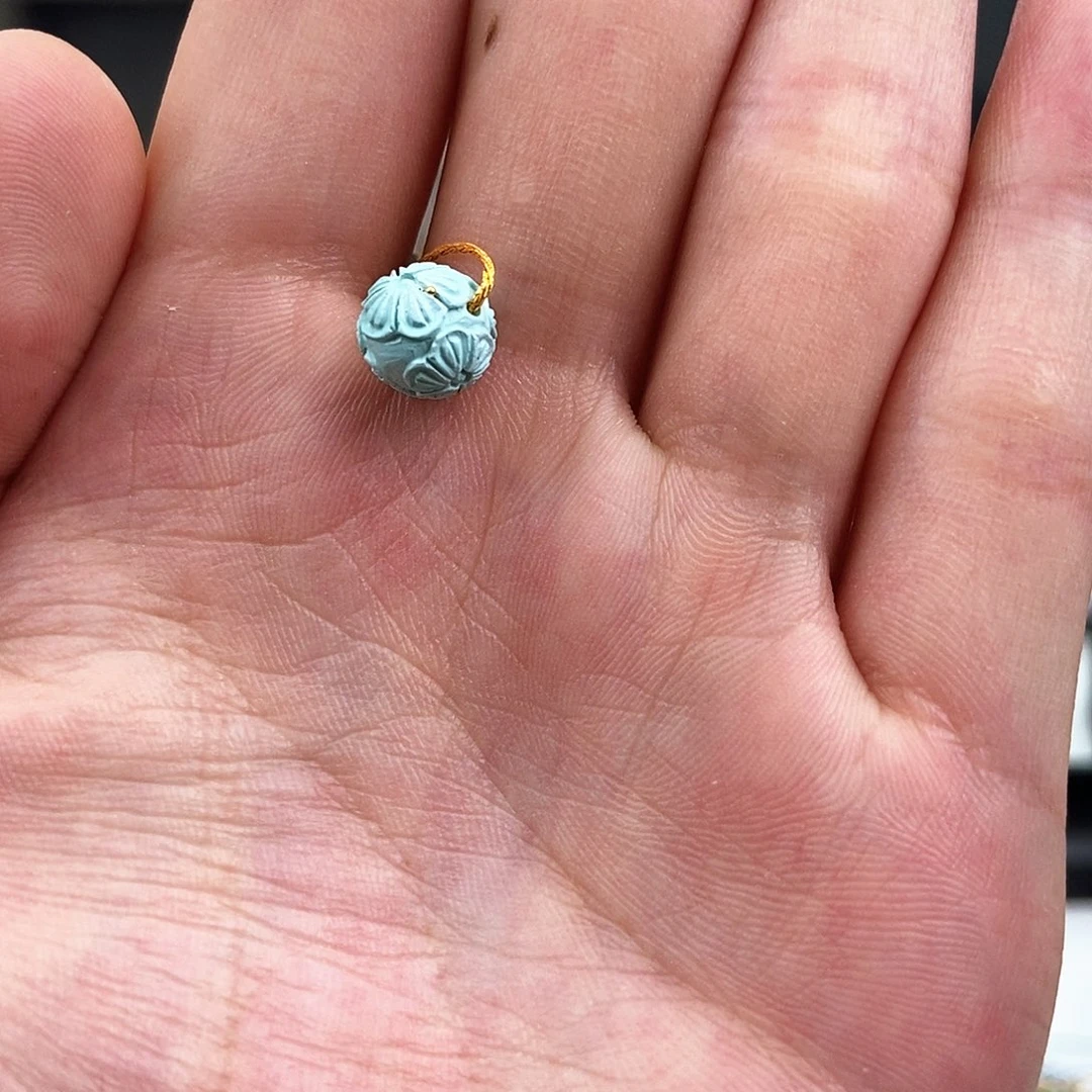 合金绿松石拼接款