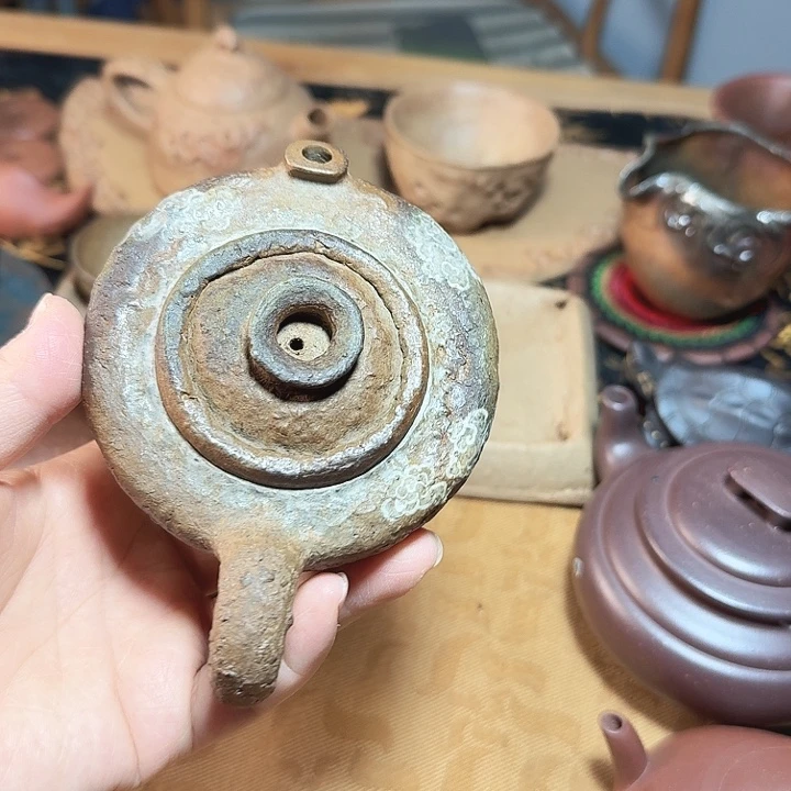 用***忠茶壶紫砂全手工一壶两杯