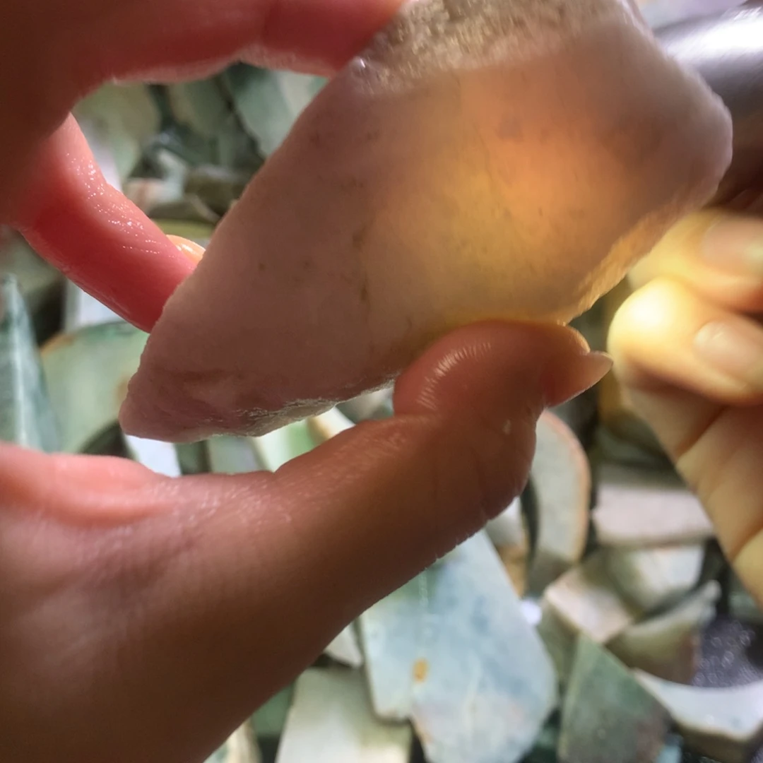 翡翠颈饰未镶嵌缅甸翡翠