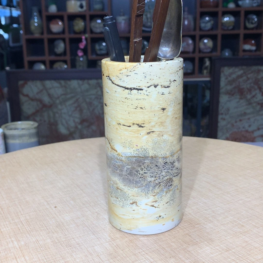 紫砂广西国画石，收藏观赏