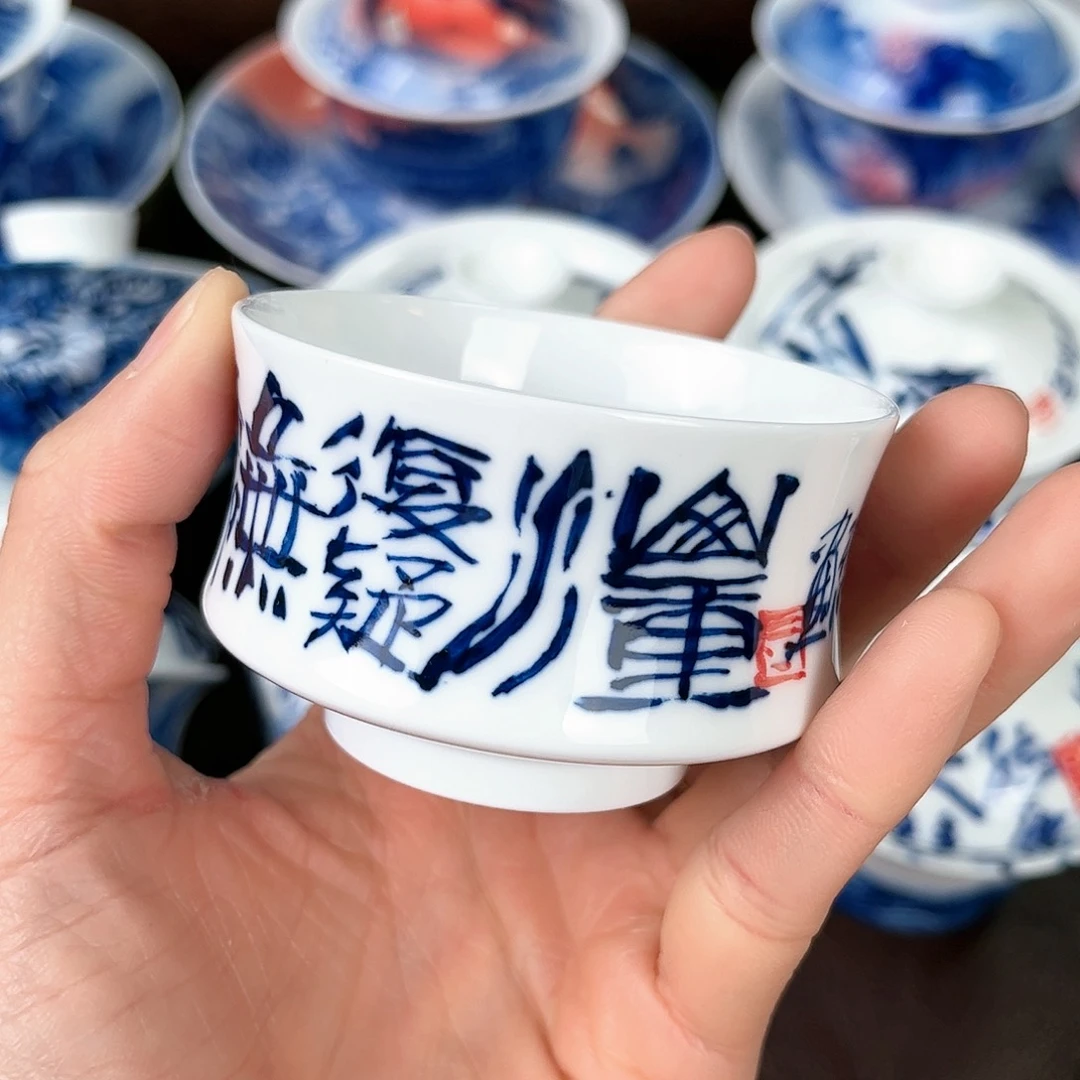 手绘高温瓷器瓷器