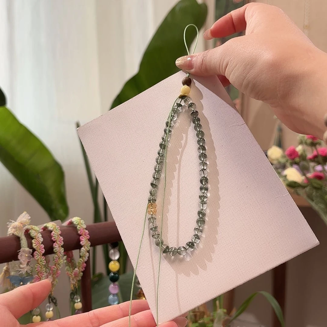 水晶手绳未镶嵌蓓设计款