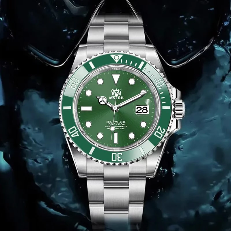 MSTRE/名仕爵原装经典商务防水夜光男士高级飞轮腕表 bb 3 hsg