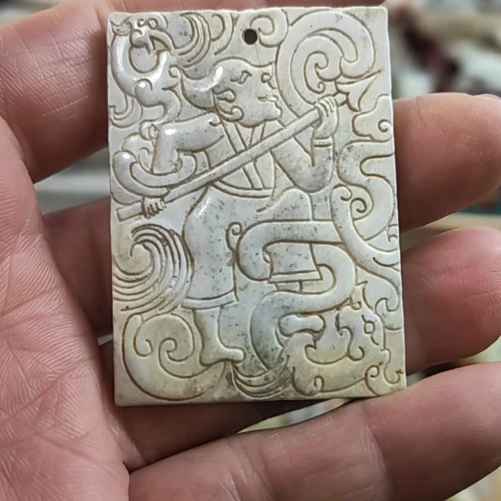 和田玉（糖玉）未镶嵌挂件