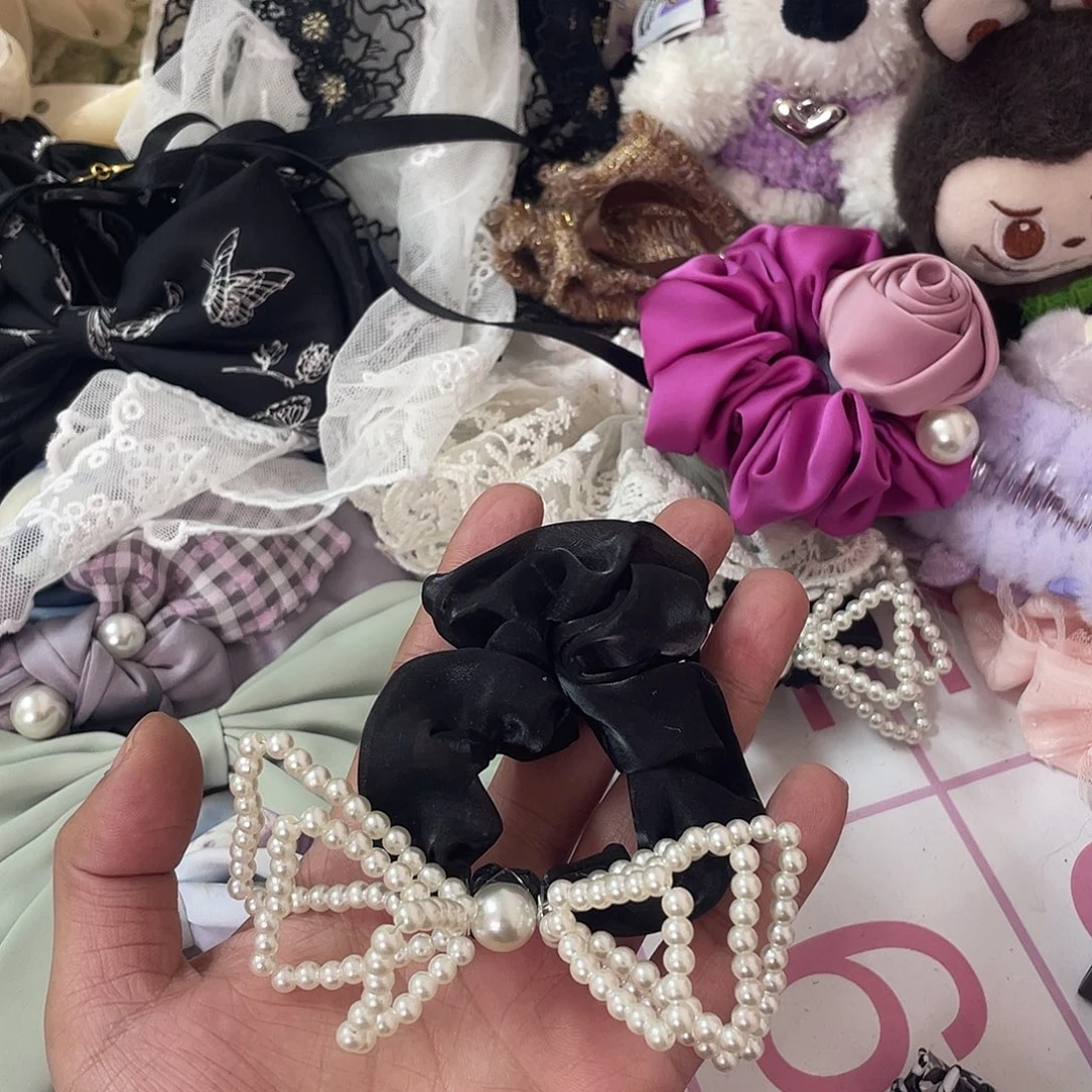 布艺非金属珍珠肠圈