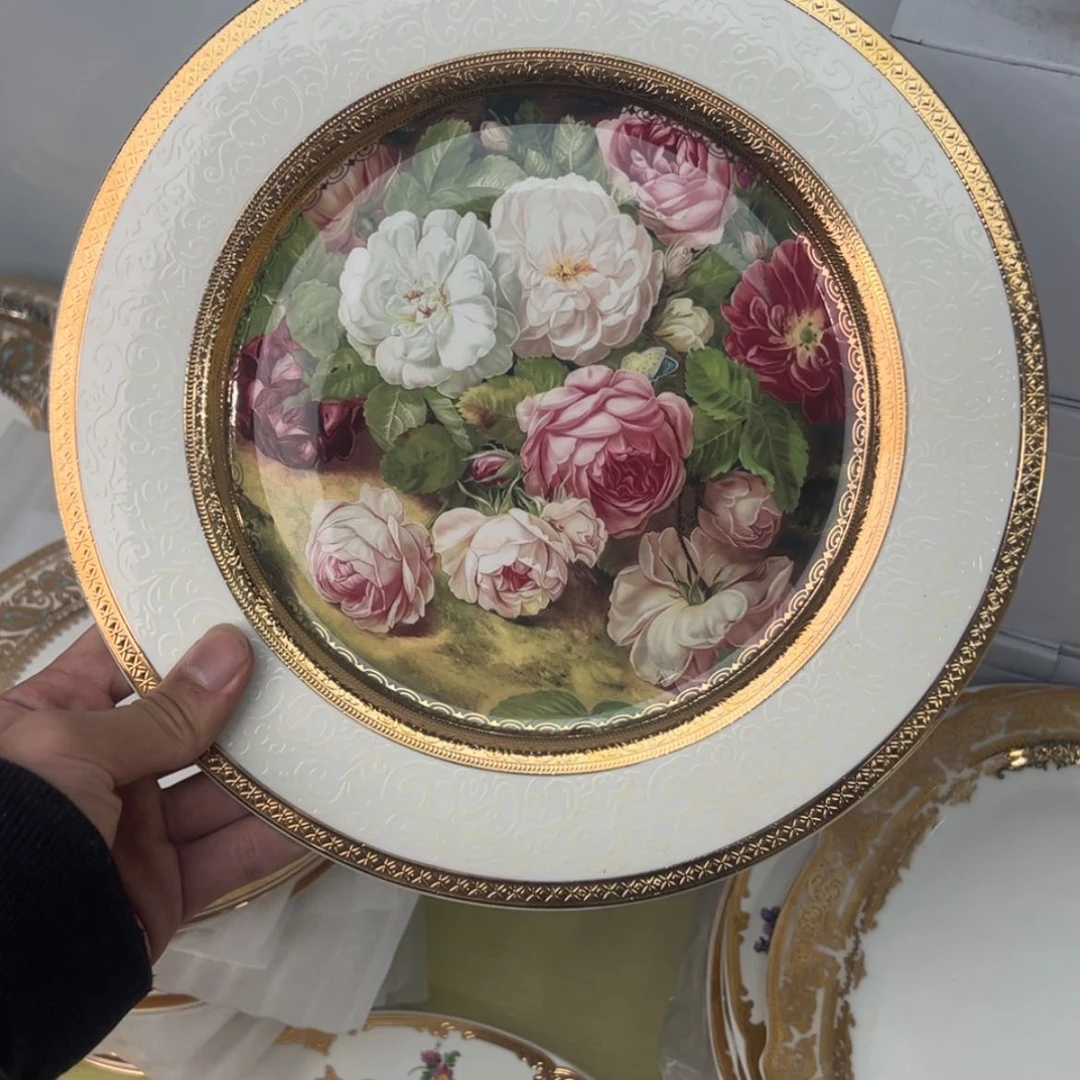 【闪购商品】瓷片10.5寸平盘一个一单福利价