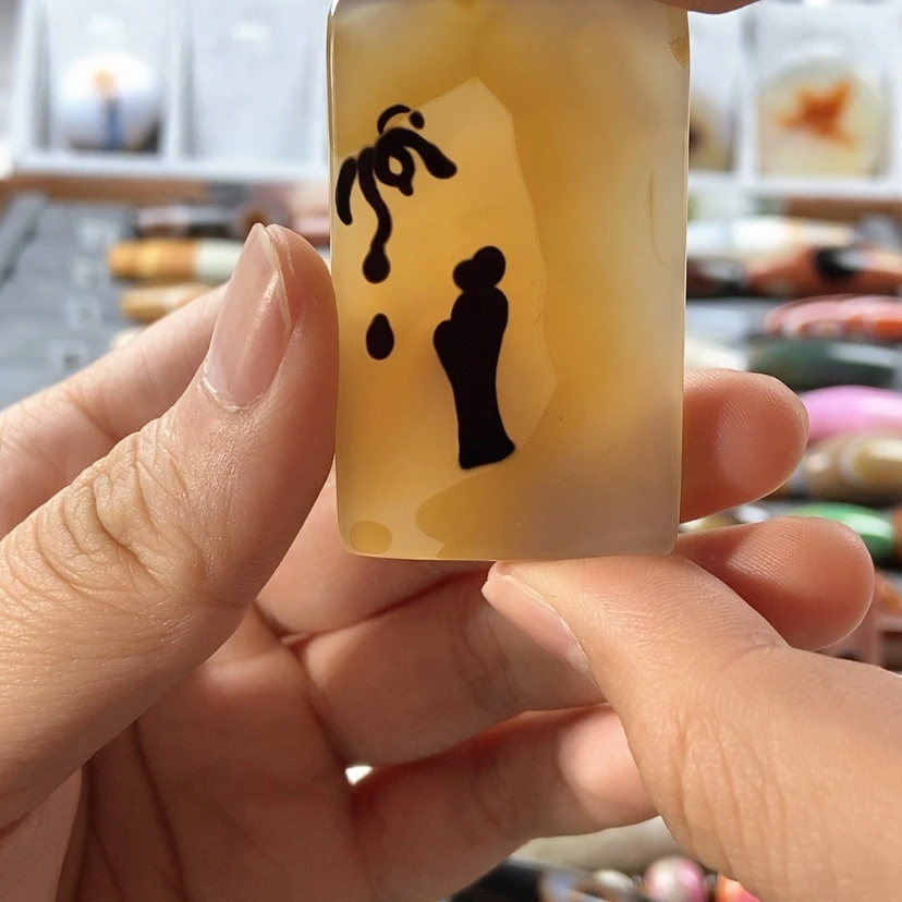 【闪购商品】玛瑙/玉髓颈饰未镶嵌潘*