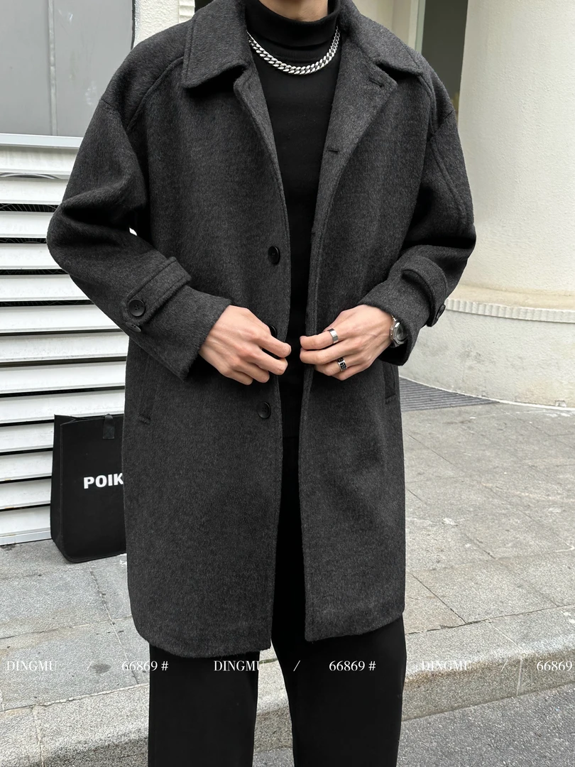 『冬日街灯Q』新款简约设计款百搭时尚款休闲外套66869